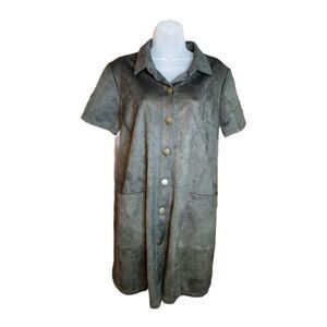 Rokoko Button Down Mini Dress size Large